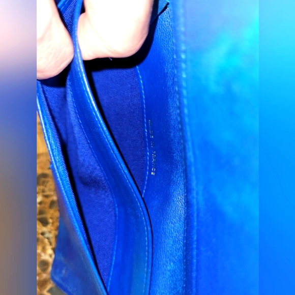 Chanel blue quilted wallet - Picture 7 of 16